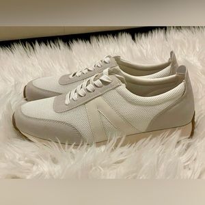 MIA Kable lace up sneakers. Size 6. New/Never worn. Ivory/Cream.